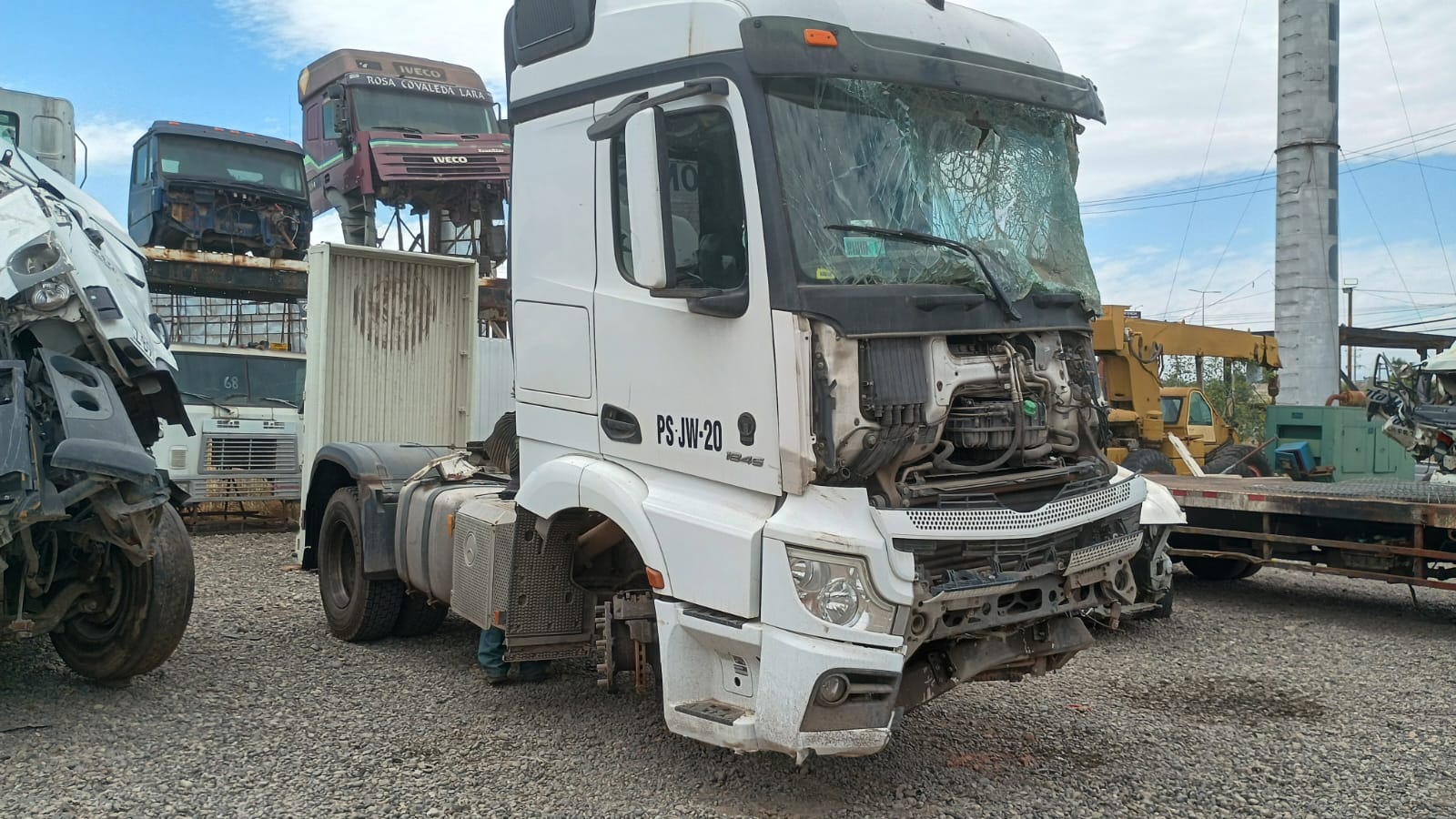  Mercedes-Benz NEW ACTROS 1845 2018    EN DESARME